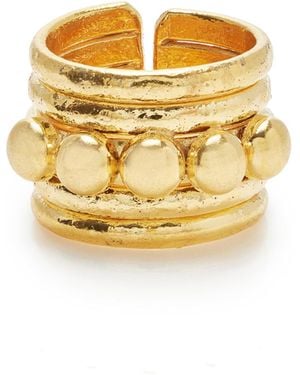 Sylvia Toledano Olympe 22K-Plated Ring - Metallic