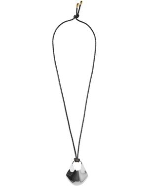 KHAITE Lotus Medium Pendant - Black