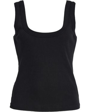 Citizens of Humanity Faye Ribbed Tank Top - Black