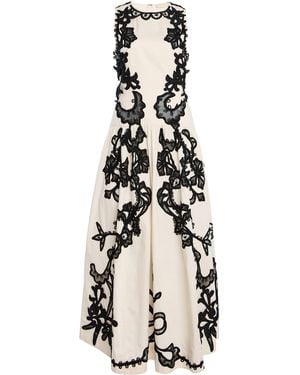 Ulla Johnson Sonali Embroidered Cotton Midi Dress - White