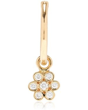 Sophie Bille Brahe Lily 18K Diamond Single Earring - Metallic