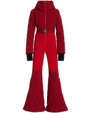 Ienki Ienki Stardust Quilted Ski Suit - Red