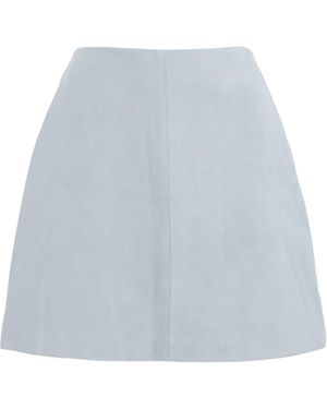 By Malene Birger Nola Suede Mini Skirt - White