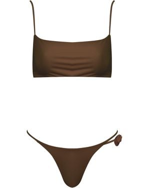 Maygel Coronel Melo Bikini - White