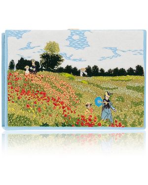 Olympia Le-Tan The Poppy Field Clutch - Blue