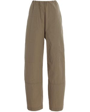 Paris Georgia Basics Cocoon Washed-Cotton Trackpants - Natural