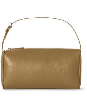 The Row 90's Leather Bag - Natural