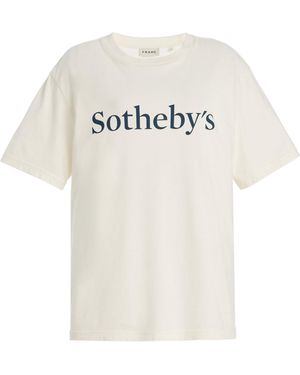 FRAME X Sotheby's Classic Cotton T-Shirt - White