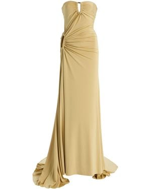 ILA THE BRAND Exclusive Clara Jersey Gown - Metallic