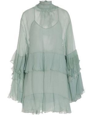 Chloé Silk Dress - Green