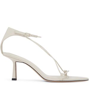 STUDIO AMELIA Viti Leather Sandals - White