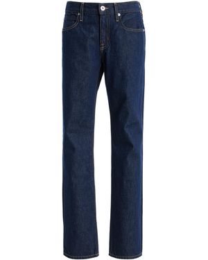 SLVRLAKE Denim Isabel Rigid Low-Rise Slim-Leg Jeans - Blue