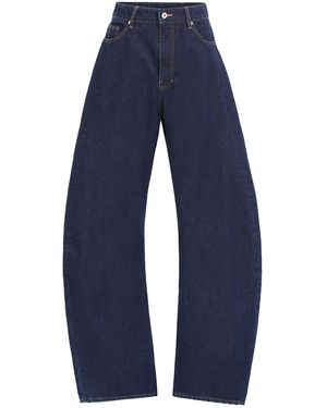 Source Unknown Elsy Barrel-Leg Jeans - Blue