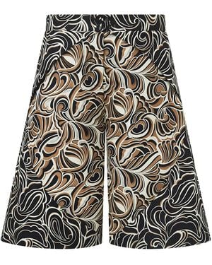Dar Zéro Studio Exclusive Silk Faille Board Shorts - Black