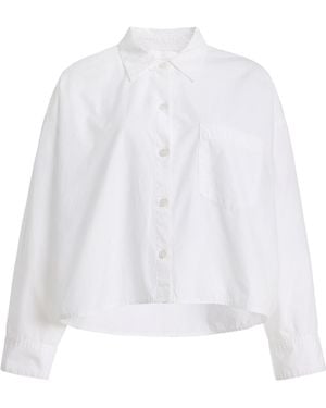 Citizens of Humanity Petit Ami Cotton Shirt - White