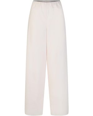 Harris Tapper Exclusive Issen Cotton Trousers - White