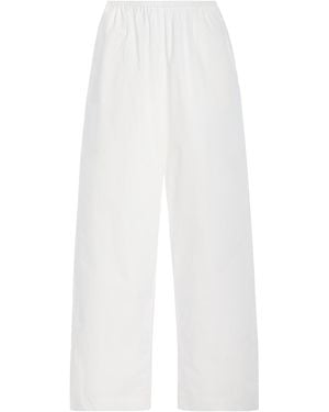 Deiji Studios Ease Cotton Trousers - White