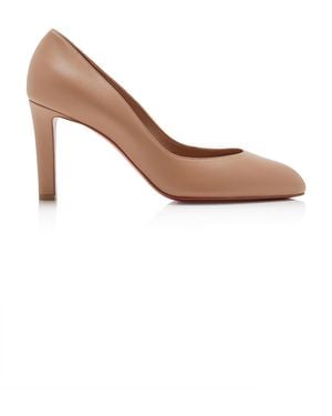 Christian Louboutin Fannylove 85Mm Leather Court Shoes - Brown