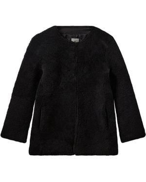 THE GARMENT Shearling Jacket - Black