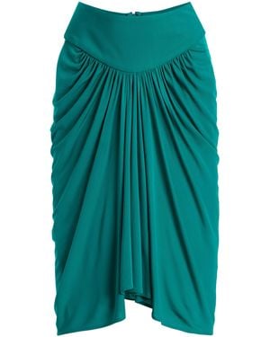 Franchise Bianca Ruched Midi Skirt - Green