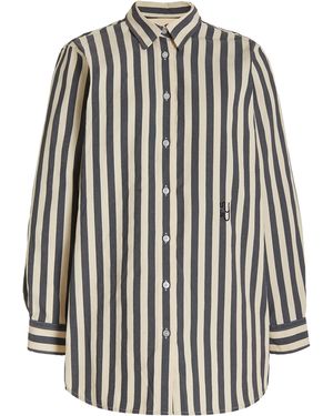 YAITTE Exclusive Buoy Striped Shirt - Blue