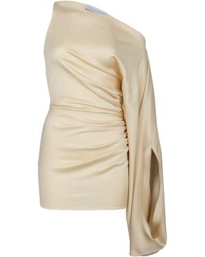 Silvia Tcherassi Nia Mini Dress - Natural