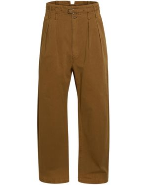 Roucha Keaton High-Rise Straight-Leg Pants - Natural