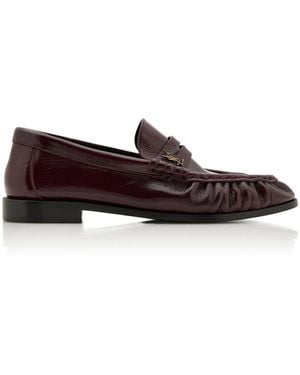 Saint Laurent Le Loafer Supple 15 Mocassins - Red