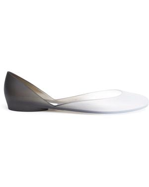 Christopher Esber Baja Pvc Ballet Flats - White
