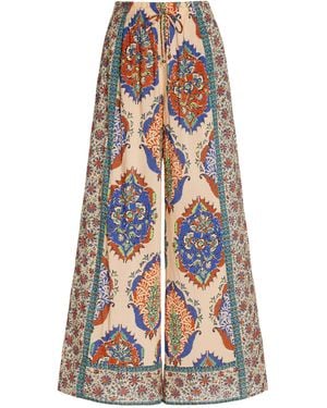 BOTEH Clementine Wide-leg Trousers - White