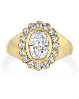 Real Fine Studio 14K Heirloom Signet - Metallic