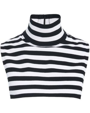 Michael Kors Dickey Striped Knit Pullover - Blue