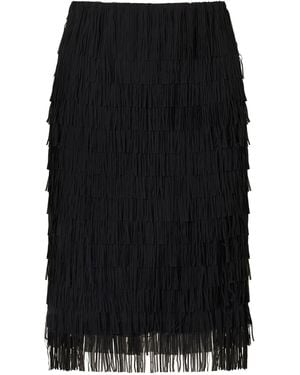 ROAME. Amalfi Midi Skirt - Black