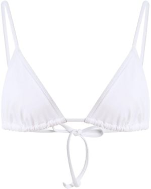 Eres Mouna Bikini Top - White