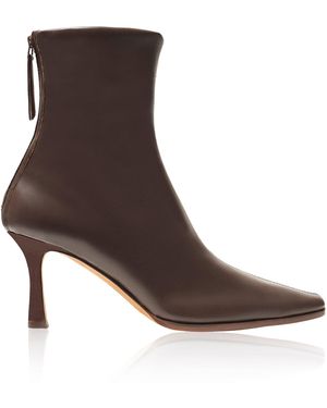 Emme Parsons Leather Ankle Boots - Brown