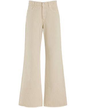 Coperni Rigid High-rise Wide-leg Jeans - Natural
