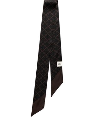 By Malene Birger Ada Silk Scarf - Black
