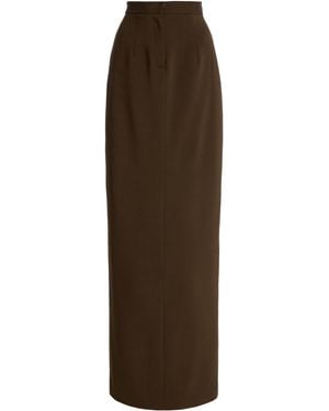 TOVE Fey Maxi Skirt - Brown