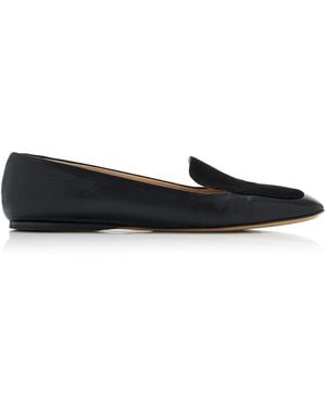 Gabriela Hearst Aveda Leather Flats - Black
