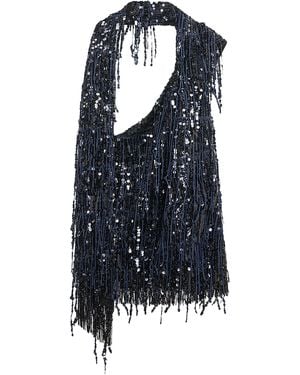 16Arlington Yara Sequined Top - Blue