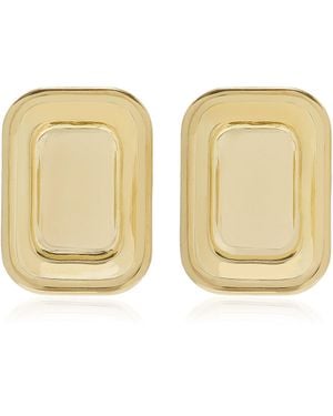 Mega 14k Gold Vermeil Earrings - Natural