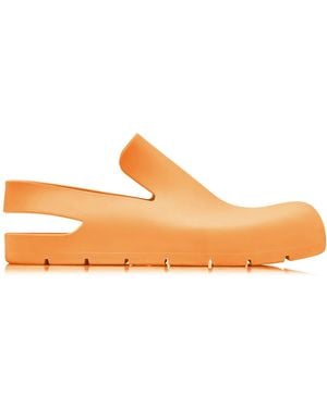 Bottega Veneta Puddle Rubber Mules - Orange