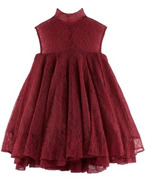 ARAKII Exclusive Flared Lace Mini Dress