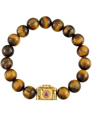 Amrapali 18K Mocha Camera Bracelet - Metallic