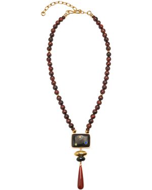 Lizzie Fortunato Constellation Pendant Necklace - Black