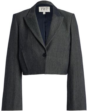 Twp Short Story Blazer - Black