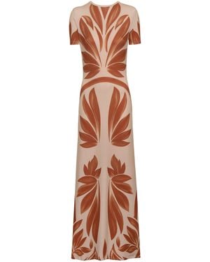 ANDRES OTALORA Luma Maxi Dress - Brown