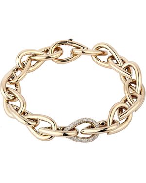 Engelbert 1920 Drop Link Chain Bracelet; 18K - Metallic