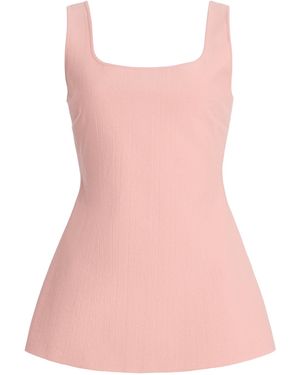 High Sport Inna Cotton-Blend Knit Top - Pink