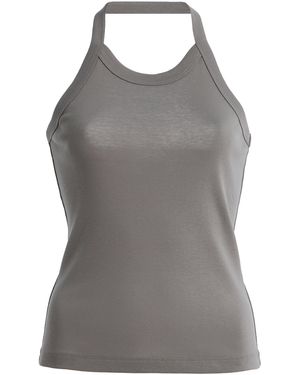 Flore Flore Angie Cotton Tank Top - Grey